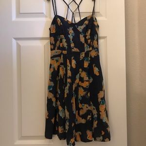 Free People Floral Patterned Dress